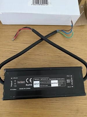 12V 24V 60W Waterproof Power Supply Adapter Transformer Driver Selv IP67 - Image 1 of 4