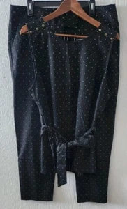 Pantalón y torso Liz Claiborne Carrera Emma para mujer talla 14 clásico pantalón al tobillo talla XL/14 - Imagen 1 de 13
