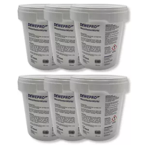 60x water box cube DEWEPRO injection sink tabs e.g. Sanit Geberit Tece - Picture 1 of 10