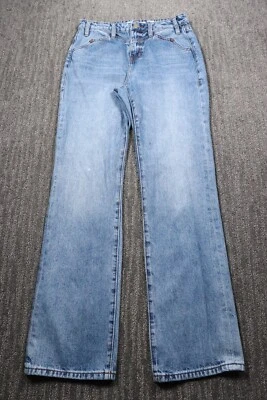 Rock & Roll Denim Women's High-Rise Jeans Yoke waist 28x34 Western Snap Pocket - Image 1 of 4