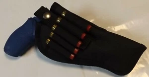 R/L Belt Clip / Holster TAURUS JUDGE 3" / 4" / 6.5" Barrel w/ Ammo Loops 2.5"/3" - Picture 1 of 11