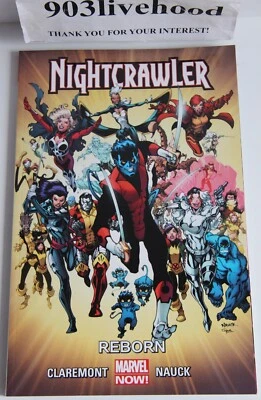 MARVEL NOW NIGHTCRAWLER VOL 2 REBORN TPB GRÁFICO COMERCIAL GN EN MUY BUEN ESTADO+++ OOP CLAREMONT Foto 1 de 4