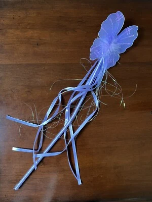 Фиолетовая бабочка волшебная палочка костюм аксессуар для Хэллоуина принцесса - Изображение 1 из 4