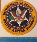 Vintage 1970'S Us Marshal Service Patch