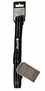 Alcott Martingale Dog Collar w/ Reflective Stitching & Padding Black Size Medium - Picture 1 of 2