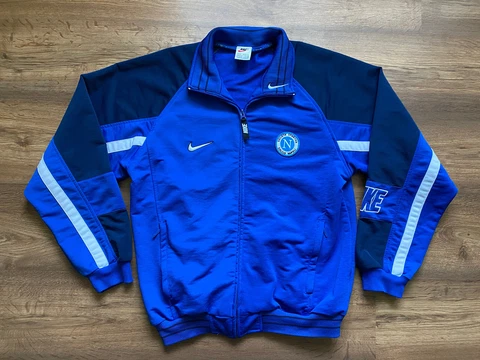 Vintage Napoli Italy Jacket FOOTBALL SHIRT SOCCER Nike Cover