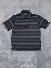 Grandslam X Men's Gray/Blue Size Large Athletic Short sleeve Polo T-Shirt
