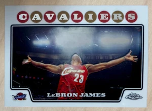 LeBRON JAMES - 2008-09 Topps Chrome #23 - CLEVELAND CAVALIERS - Picture 1 of 2