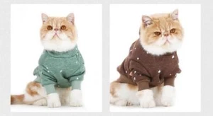 Autumn Cat Clothing Winter Cat Hooded Coat Pet Keep Warm Jacket Cat Supplies - Picture 1 of 6