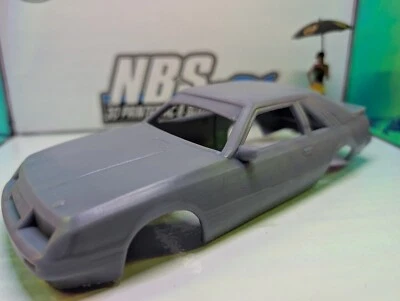 1/24 3d Printed Body 83 Ford Mustang Touring Car With Window Kit - image 1 of 3