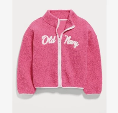 Old Navy Full Zip Sherpa - Sz Girls M (8) NWT - Image 1 of 4