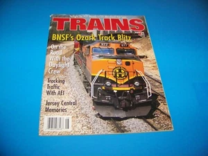 Trains Magazine "The Magazine Of Railroading" Vintage August 1999 - Picture 1 of 4