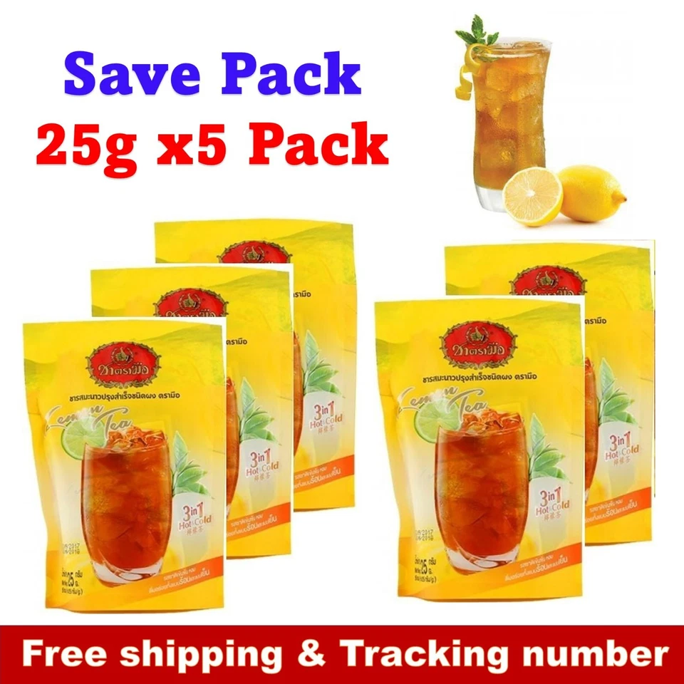 Thai Milk Tea Number One Hot Iced Instant Powder 3 in 1x 500 G