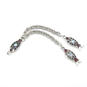 Nappa in metallo pesce fortunato per Tasbih, perline di preghiera, Misbaha 720353 Tasbee Tasbih - Foto 1 di 3