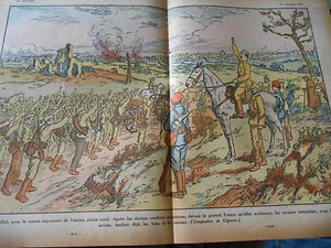 Spanien General Franco Nationaltruppen heben Arme Zeichnung Print 1936 - Bild 1 von 1