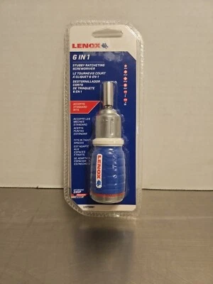 Tools Screwdriver, 8-in-1 Stubby Ratcheting (LXHT60901) - Image 1 of 2