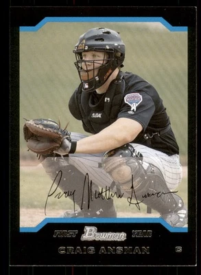 2004 Bowman Craig Ansman #228  FY Arizona Diamondbacks - Image 1 of 2
