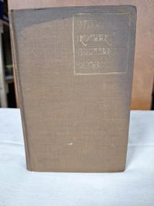 THE ANALPHABETE DIGEST VON WILL ROGERS 1924 1.AUFLAGE - Bild 1 von 11