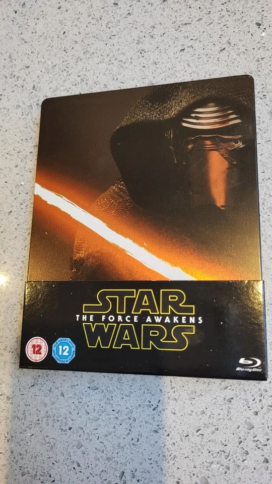 Star Wars The Force Awakens Steelbook Edition BLU RAY USED - Image 1 of 4