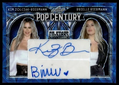 2024 Leaf pop century Co Stars Kim Zolciak Bierman/Brielle Bierman Auto 2/3 - Image 1 of 2