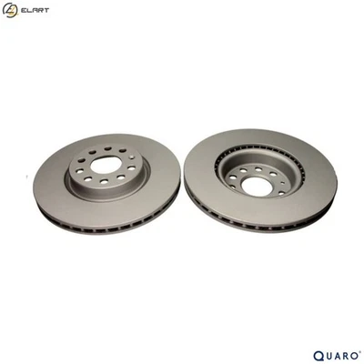 2x BRAKE DISC QD8286 FOR SKODA OCTAVIA/IV/Combi/III SUPERB LAURA YETI KODIAQ Q3 - Image 1 of 4