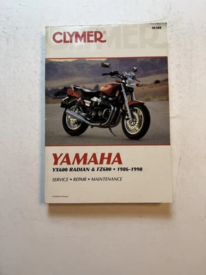 Yamaha YX-600 Radian 1986-1990 Motor-Cycle Shop Service Repair Manual Guide DYI - Image 1 of 4