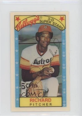 1979 Kellogg's 3-D Super Stars JR Richard (Stats Start in 1972) #19 - Image 1 of 2
