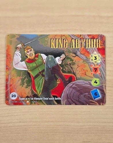 King Arthur Rare Foil *503F* Overpower World Legends - Image 1 of 1