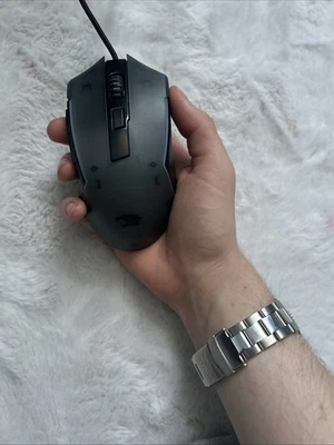 iBuyPower Chimera M7 RGB Mouse USB Wired Black - Image 1 of 3