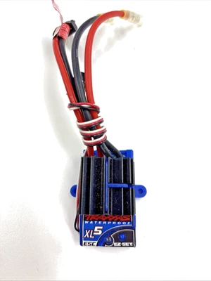 Traxxas XL-5HV 3S Brushed TRX-4 Crawler ESC Waterproof Heatsync 3025  USED ML378 - Image 1 of 4