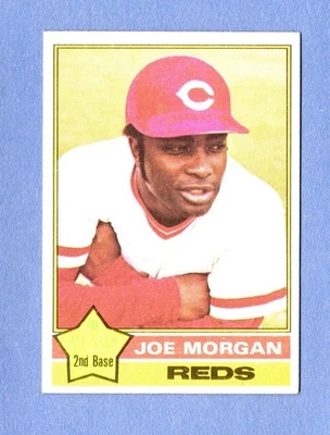 1976 Topps бейсбол ~ карта #420 ~ Joe Morgan красный HOF ~ NM/MT - Изображение 1 из 2