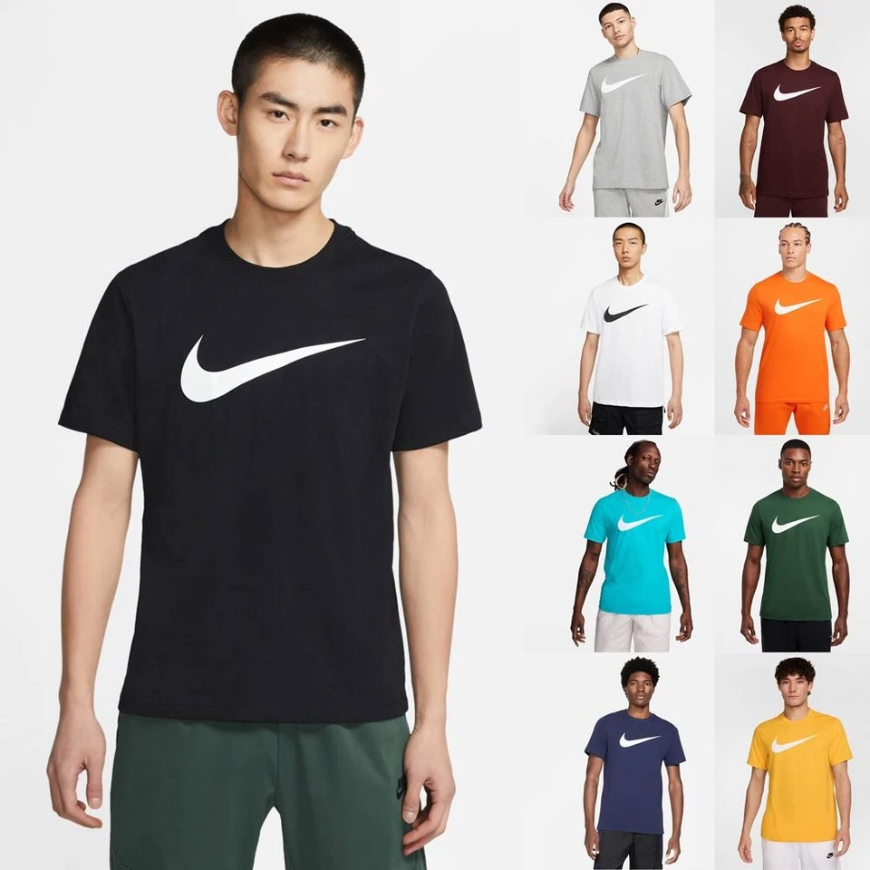 Nike Sportswear Swoosh Herren T-Shirt Baumwolle Shirt