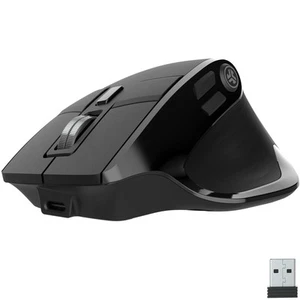 JLab Epic Bluetooth Mouse, Rechargeable Wireless Mouse with OLED Display - Tri-M - Picture 1 of 9