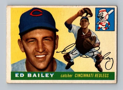1955 Topps #69 Ed Bailey VGEX-EX Vintage Baseball Card - Image 1 of 2