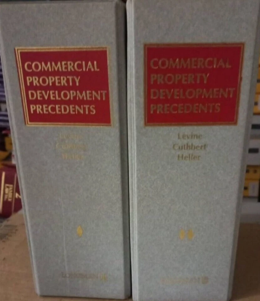 Commercial Property Development Precedents Looseleaf 2 Vols By Levine And... - Image 1 of 1