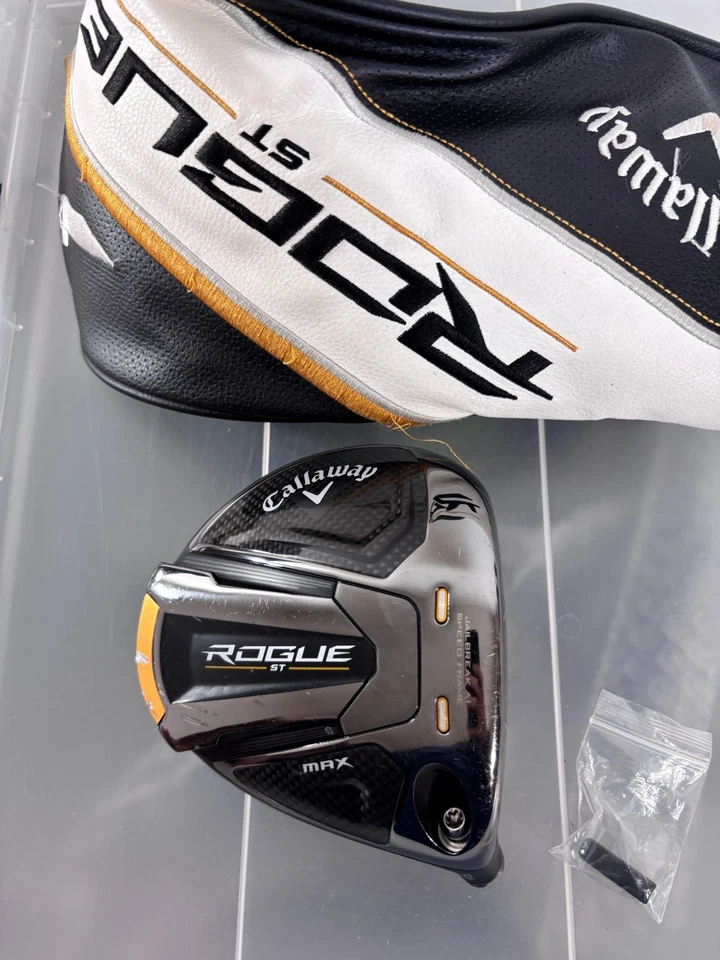 Callaway Rogue ST MAX 10.5* Driver Head Only ( RH ) w/cover, weight - Image 1 of 4