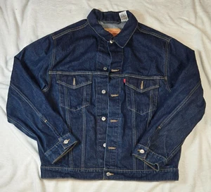 Giacca camionista Levi’s Standard Trucker blu scuro 70507-0040 uomo XXL - Foto 1 di 6