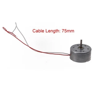 Compact 24mm Round Electric Motor for DIY Fans or Low Current Applications - Picture 1 of 17