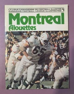 CFL Illustrated Montreal Alouettes Vol. IV #4 1973 Program + Insert - Picture 1 of 5