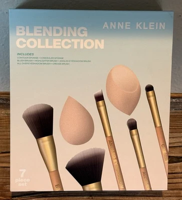 Juego de regalo de brochas de maquillaje colección mezcla Anne Klein, nuevo en caja Foto 1 de 4