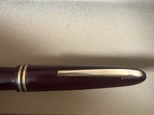MILL FRANCE Bordeaux Celluloid Fountain Pen F Vintage '50 - Picture 1 of 11