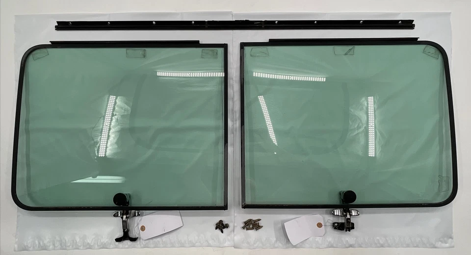 1975-1995 Chevy GMC G10 G20 G30 Van Pop Out Side Windows Pair Set OEM - Image 1 of 4