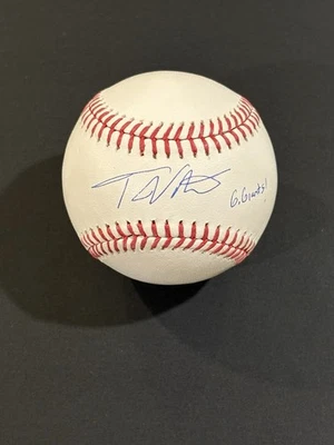 BECKETT COA TONY VITELLO Signed Autographed San Francisco Giants Baseball - Image 1 of 2
