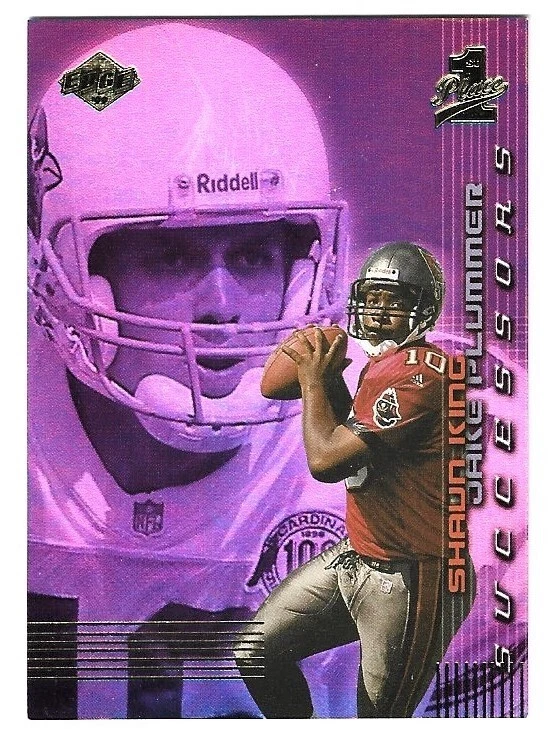 Collectors Edge 1999 primer lugar FB sucesores Shaun King Jake Plummer #S15 casi nuevo Foto 1 de 1
