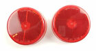 Triton 08476 Red 2.5 Inch Round LED Clearance Sidemarker Light - 2 Pack