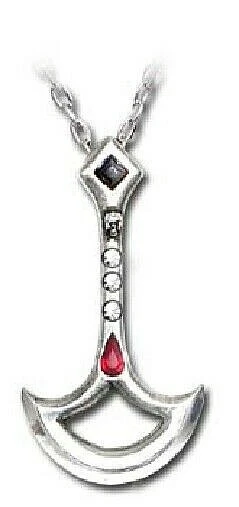 Pendolo Di Poe Pendant In Peltro Alchimia Gotica - Immagine 1 di 1