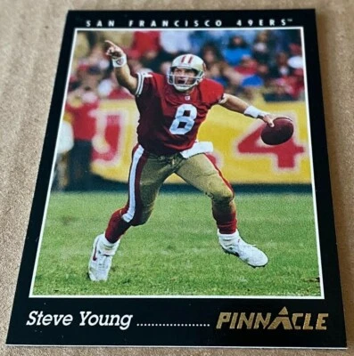 STEVE YOUNG HOF 1993 PINNACLE Card #255 NM-MT Condition - Image 1 of 2