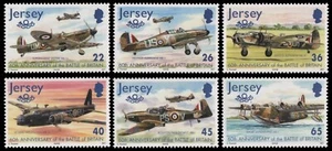 Jersey 2000 - Mi-Nr. 951-956 ** - MNH - Aviones / Aviones - Imagen 1 de 1