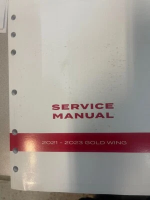 2021 2022 2023 Honda Goldwing GL1800B / Bd / D / Da Fábrica Servicio Tienda - Imagen 1 de 4