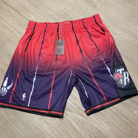 MITCHELL & NESS TORONTO RAPTORS BASKETBALL SHORTS HARDWOOD CLASSIC NBA  XXL 2XL Cover